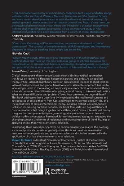 Produktbild: Critical Theory of International Politics