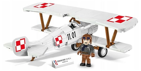 Produktbild: COBI Historical Collection 2998 - Nieuport 17 C.1, PL, Bausatz 1:32, 274 Klemmbausteine