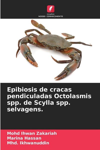 Produktbild: Epibiosis de cracas pendiculadas Octolasmis spp. de Scylla spp. selvagens.