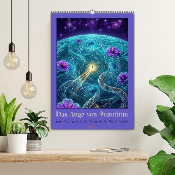 Produktbild: Das Auge von Somnium (Wandkalender 2027 DIN A2 hoch), CALVENDO Monatskalender