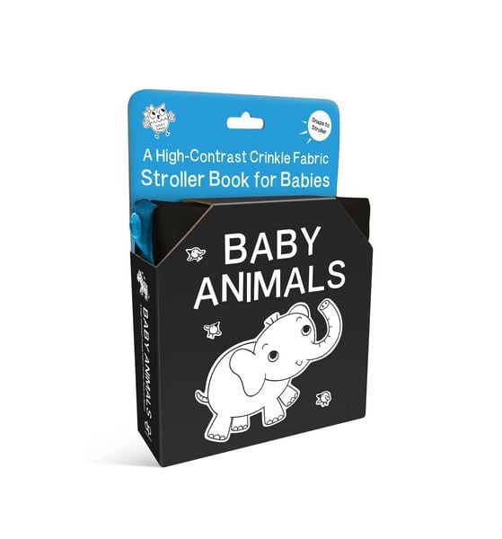 Produktbild: Baby Animals: A High-Contrast Crinkle Fabric Stroller Book for Babies