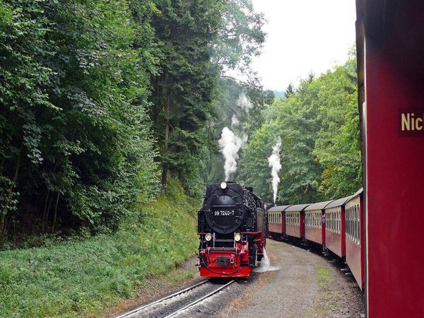 Produktbild: CALVENDO Puzzle Bei der Brockenbahn im Harz | 1000 Teile Lege-Gr&ouml;&szlig;e 64x48cm Foto-Puzzle f&uuml;r gl&uuml;ckliche Stunden