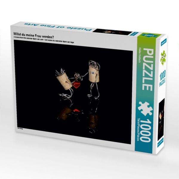 Produktbild: CALVENDO Puzzle Willst du meine Frau werden? | 1000 Teile Lege-Gr&ouml;&szlig;e 64x48cm Foto-Puzzle f&uuml;r gl&uuml;ckliche Stunden