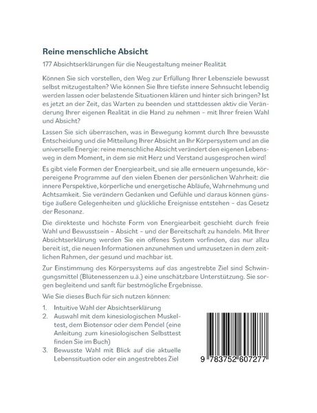 Produktbild: Reine menschliche Absicht
