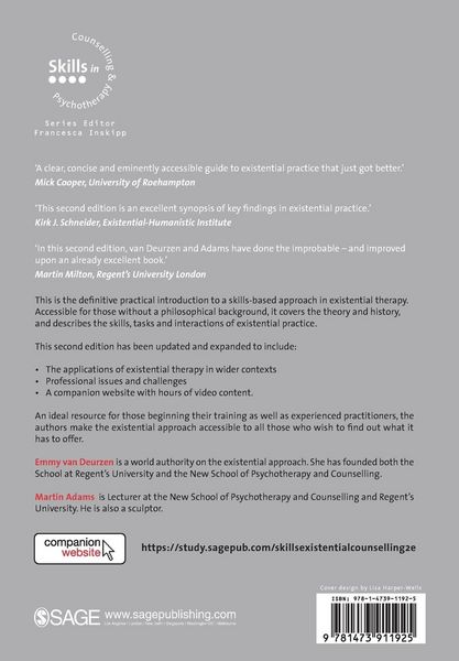 Produktbild: Skills in Existential Counselling & Psychotherapy