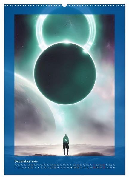 Produktbild: Moonlit Fantasies (Wall Calendar 2026 DIN A2 portrait), CALVENDO 12 Month Wall Calendar