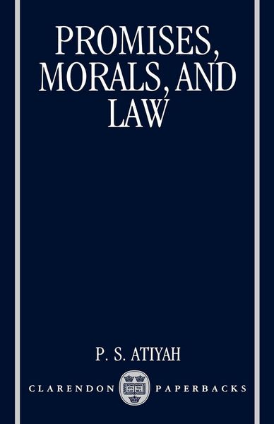 Produktbild: Promises, Morals, and Law