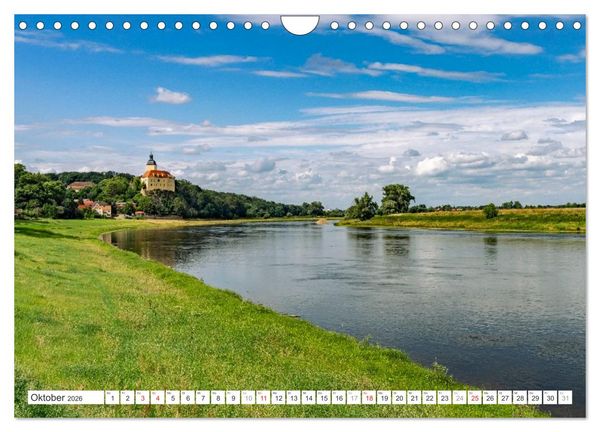 Produktbild: Die deutschen Bundesl&auml;nder - Sachsen (Wandkalender 2026 DIN A4 quer), CALVENDO Monatskalender