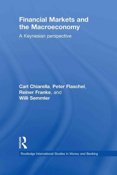 Produktbild: Financial Markets and the Macroeconomy