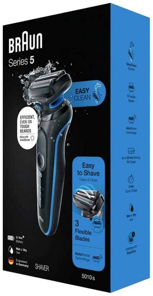 Produktbild: Braun B1000s 143219 Folienrasierer Schwarz
