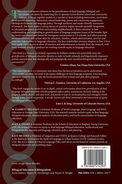 Produktbild: Overcoming the Gentrification of Dual Language, Bilingual and Immersion Education