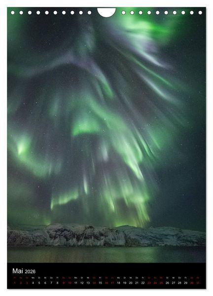 Produktbild: Nordlichtn&auml;chte (Wandkalender 2026 DIN A4 hoch), CALVENDO Monatskalender