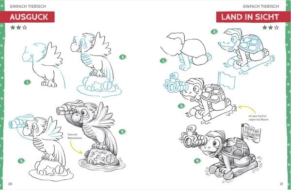 Produktbild: Die Kunst des Zeichnens f&uuml;r Kinder 365 Zeichenideen