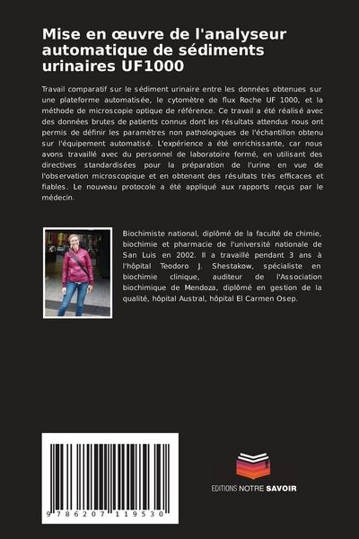Produktbild: Mise en &iquest;uvre de l'analyseur automatique de s&eacute;diments urinaires UF1000