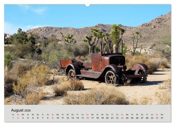 Produktbild: Rostige Autos. Faszination U.S. Wracks (hochwertiger Premium Wandkalender 2026 DIN A2 quer), Kunstdruck in Hochglanz