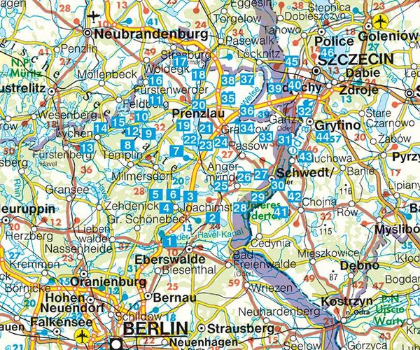 Produktbild: ROTHER Wanderf&uuml;hrer Uckermark