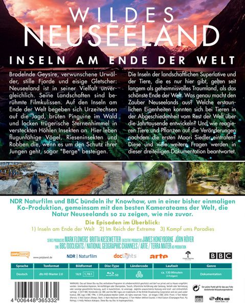 Produktbild: Wildes Neuseeland - Inseln am Ende der Welt
