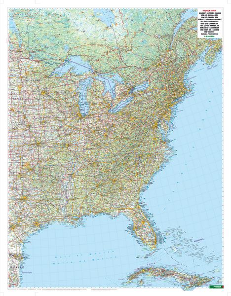 Produktbild: USA - Kanada S&uuml;d