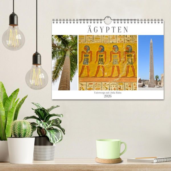 Produktbild: &Auml;gypten - unterwegs mit Julia Hahn (Wandkalender 2026 DIN A4 quer), CALVENDO Monatskalender