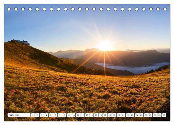 Produktbild: Pinzgauer Spaziergang (Tischkalender 2026 DIN A5 quer), CALVENDO Monatskalender