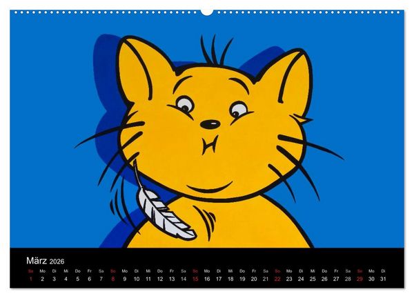 Produktbild: Humorvolle PopArt - Kunstkalender von Claudia Elsner (Wandkalender 2026 DIN A2 quer), CALVENDO Monatskalender