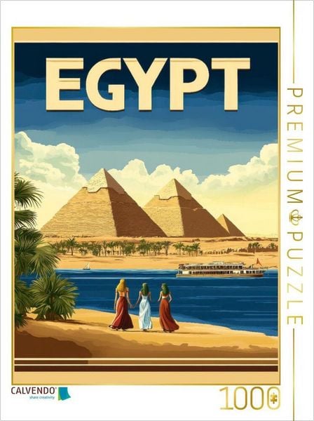 CALVENDO Puzzle Ägypten | 1000 Teile Lege-Größe 64x48cm Foto-Puzzle für glückliche Stunden, Sonstige von , Calvendo Puzzle, 4066851949772