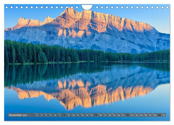 Produktbild: Kanada der Westen (Wandkalender 2026 DIN A4 quer), CALVENDO Monatskalender