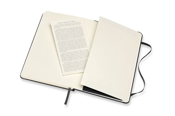 Produktbild: Moleskine Notizbuch Medium, Blanko, Schwarz