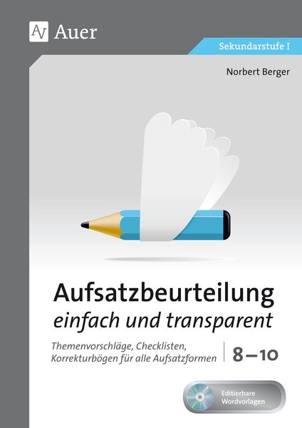 Produktbild: Aufsatzbeurteilung einfach und transparent 8-10