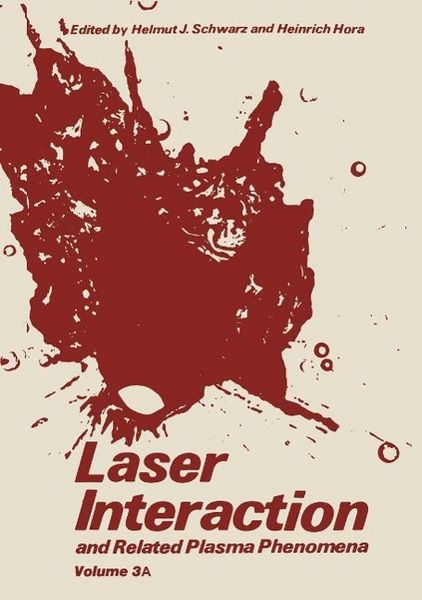Produktbild: Laser interaction and related plasma phenomena, volume 3