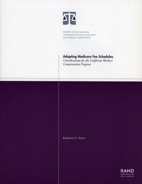 Produktbild: Adopting Medicare Fee Schedules