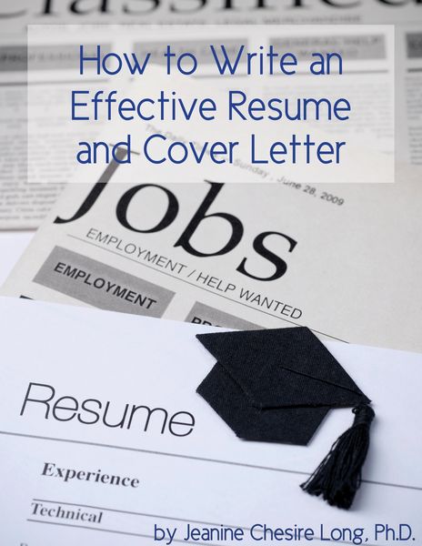 Produktbild: How to Write an Effective Resume and Cover Letter