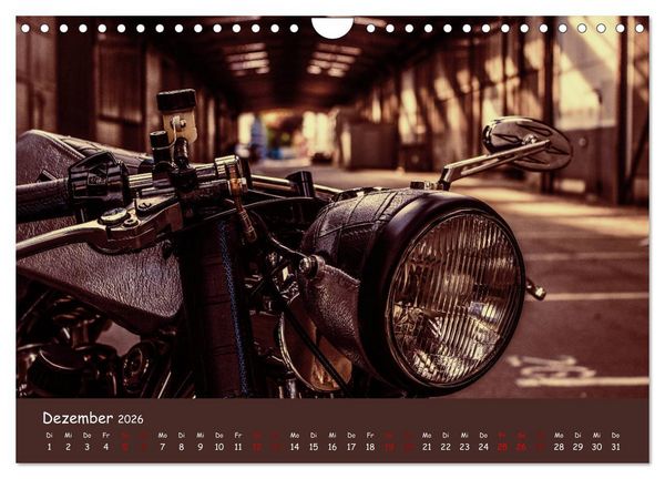 Produktbild: Custombikes 2026 (Wandkalender 2026 DIN A4 quer), CALVENDO Monatskalender