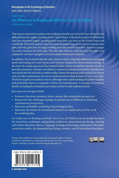 Produktbild: Sex Differences in Reading and Math Test Scores of Children