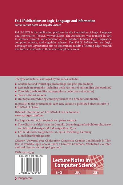 Produktbild: Monotonicity in Logic and Language