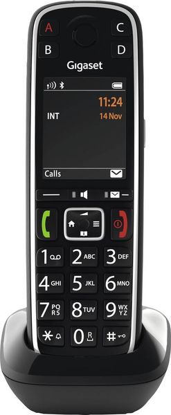 Gigaset E720HX DECT, GAP, Bluetooth® Schnurloses Telefon analog Babyphone, Bluetooth, Freisprechen, für Hörgeräte kompat
