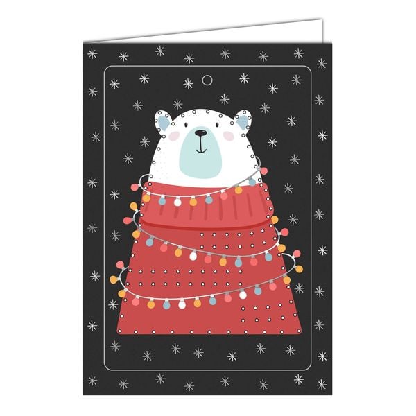 Produktbild: URSUS Sticken Stickkarten Set, Weihnachten, Gru&szlig;karten A6 zum Besticken