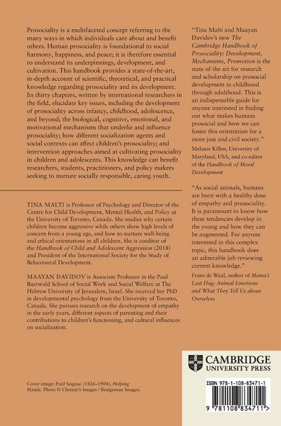Produktbild: The Cambridge Handbook of Prosociality