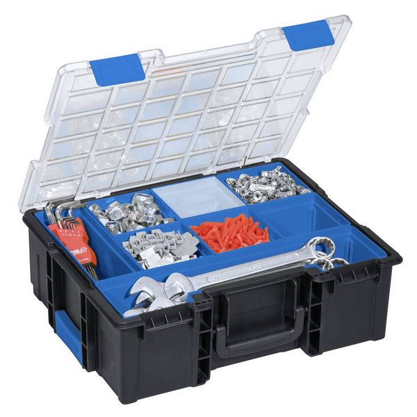 Produktbild: Allit EuroPlus Pro K 44.144/8L Sortimentskoffer (B x H x T) 440 x 144 x 355 mm Anzahl F&auml;cher: 8 Inhalt 1 St.