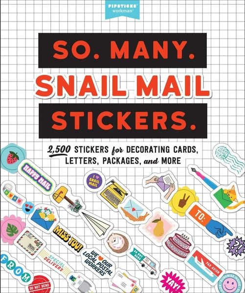 Produktbild: So. Many. Snail Mail Stickers.