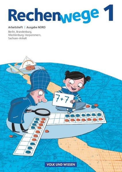 Produktbild: Rechenwege Nord 1. Schuljahr - Arbeitsheft