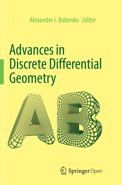 Produktbild: Advances in Discrete Differential Geometry