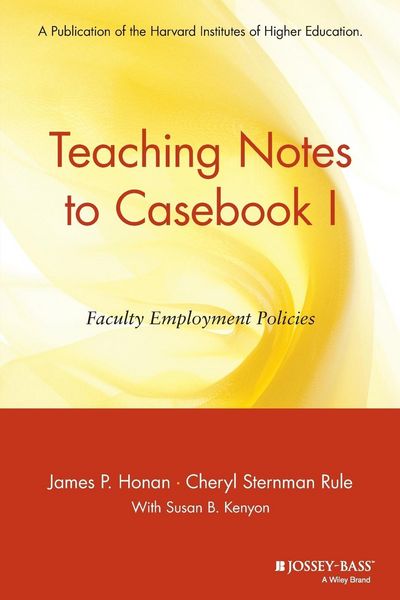 Produktbild: Teaching Notes Casebook I