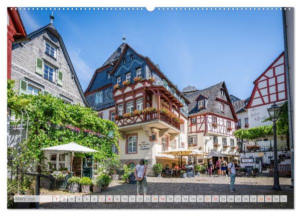 Produktbild: Beilstein - das "Rothenburg" der Mosel (hochwertiger Premium Wandkalender 2026 DIN A2 quer), Kunstdruck in Hochglanz