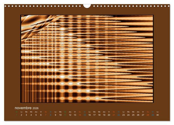 Produktbild: L'&acirc;me sauvage de l'abstrait (Calendrier mural 2026 DIN A3 vertical), CALVENDO calendrier mensuel