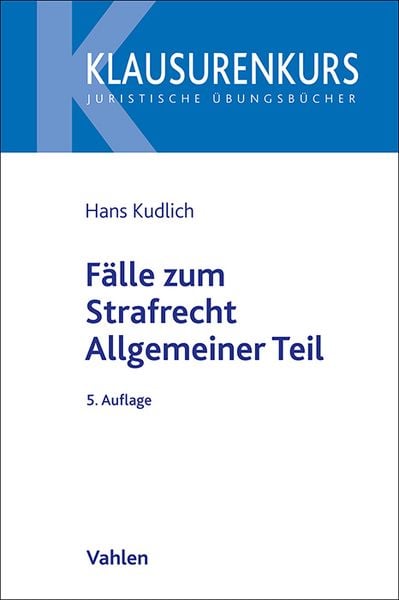 Produktbild: Fälle zum Strafrecht Allgemeiner Teil