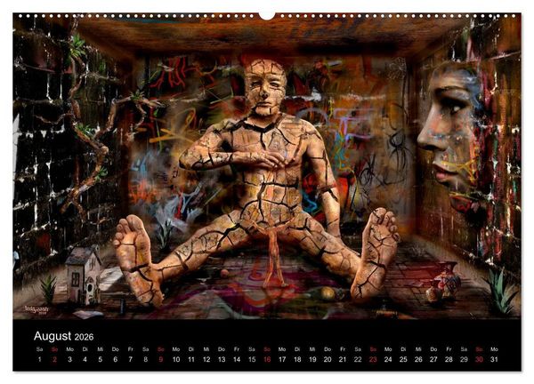 Produktbild: Moderner Surrealismus (Wandkalender 2026 DIN A2 quer), CALVENDO Monatskalender