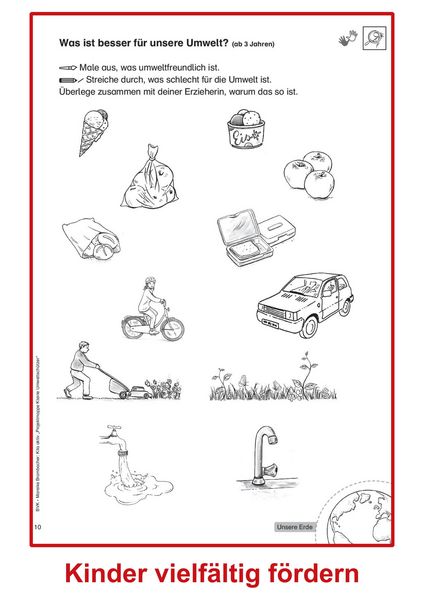 Produktbild: Kita aktiv Projektmappe Kleine Umweltsch&uuml;tzer
