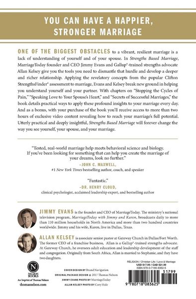 Produktbild: Strengths Based Marriage