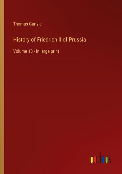 Produktbild: History of Friedrich II of Prussia